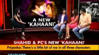 Shahid, PC and Kunal promote their 'Kahaani'-3