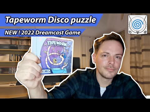 Tapeworm disco puzzle 2022 New Dreamcast Game by Lowtek games