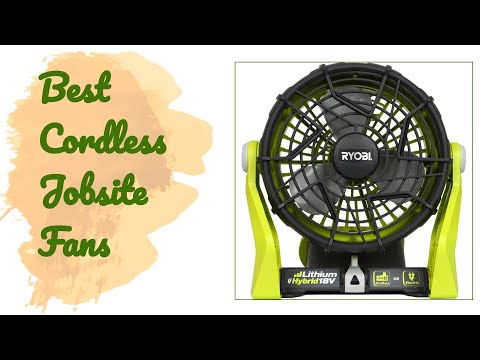 🌵6 Best Cordless Jobsite Fans 2020