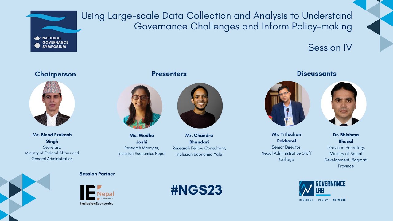 Using Large-scale Surveys to Understand Governance Challenges and Inform Policy-making
