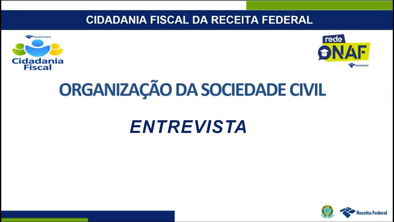 Organização da Sociedade Civil - Entrevista