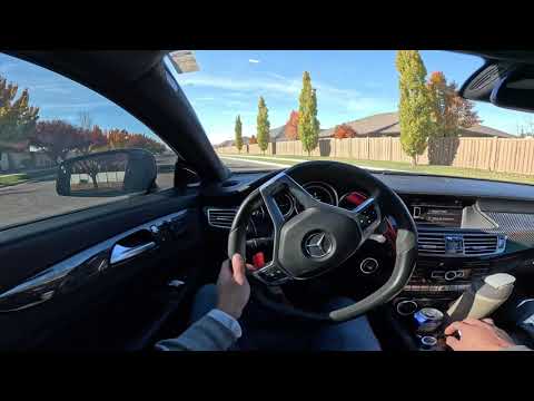 CLS 63 POV: AMG PACKAGE 550HP!!