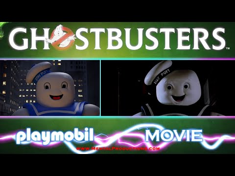 GHOSTBUSTERS Side by Side Comparison PLAYMOBIL vs. MOViE