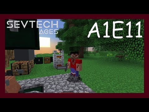 Sevtech Ages 3.11 Lets Play - Smelter, heater, and advancing to age 1