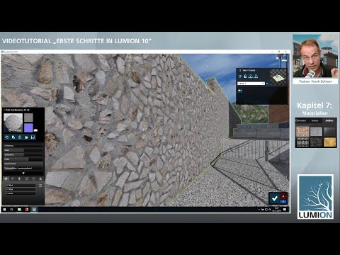 🎓 Erste Schritte  in Lumion 10  | 07 - Materialien | Deutsch/German