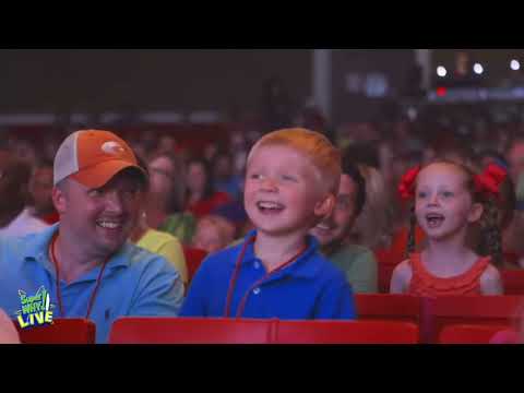 Super WHY Live: You've Got the Power! 2012–13 promo still with the Super Readers on stage