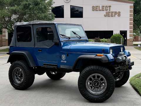 V8-Powered 1991 Jeep Wrangler Islander