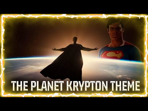 Black Suit Superman - Zack Snyder's Justice League | The Planet Krypton Theme (Superman 1978)
