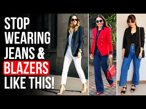 9 GENIUS Blazer & Jeans Styles to Look 10x More EXPENSIVE Over 40