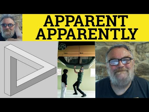 🔵Apparent Meaning - Apparently Defined - Heir Apparent Examples - Vocabulary - Apparent Apparently