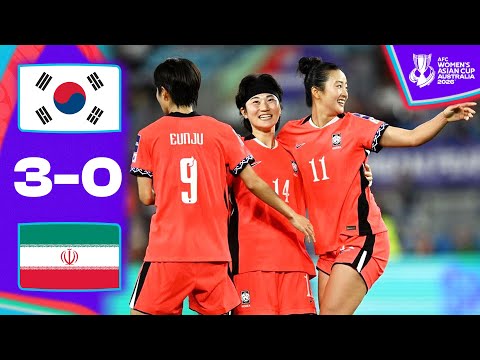 Dream start for the 2022 finalists! | Korea Republic - IR Iran | Highlights | AFC Women's Asian Cup™