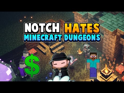 Notch Tried Minecraft: Dungeons - And He Hates It