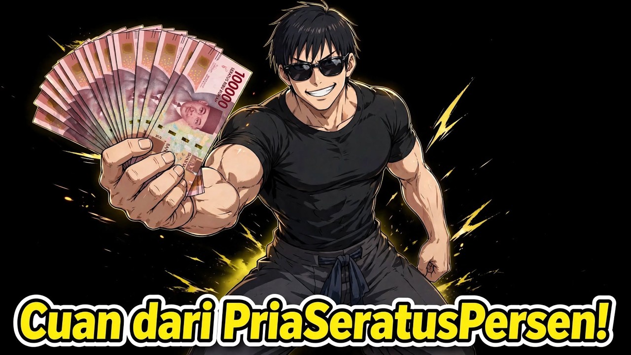 Dapat CUAN dari Channel PriaSeratusPersen pakai 7 langkah ini bro!
