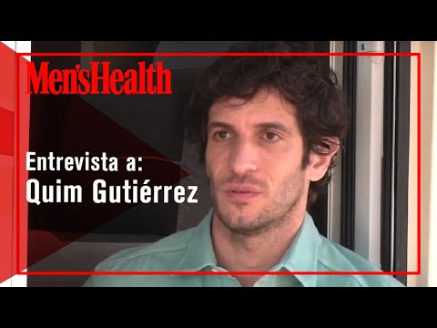 Quim Gutiérrez sin camiseta: "No me esperaba llegar así a los 40 años" Men's Health España