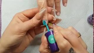 Gel Polish & Superfine Glitter Salon Nails