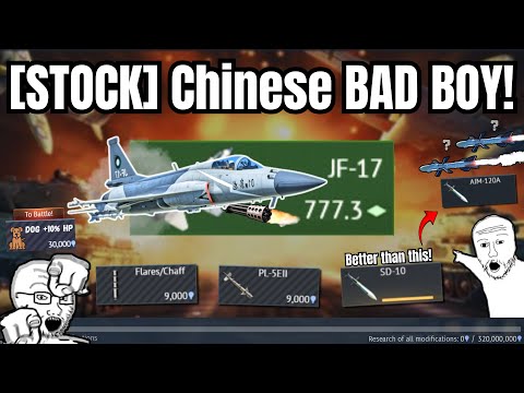 The BEST Chinese [STOCK] Plane EVER!🔥(Better AIM's-120😱) | Don't tell me it's not FANTASTIC!!