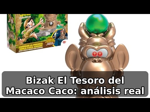 Vídeo relacionado con Bizak El Tesoro del Macaco Caco, Llega a la Perla sin Que te Detecte, Juego de Sigilo y Estrategia, Luz Verde, Luz Roja, 3 Dificultades para Elegir, +6 Años (64011320)