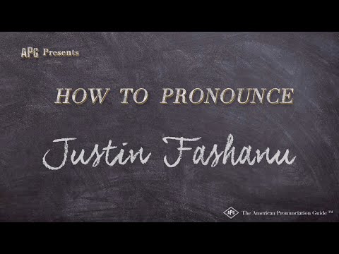 How to Pronounce Justin Fashanu (Real Life Examples!)