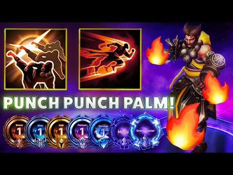 Kharazim Palm - PUNCH PUNCH PALM! - Hardstuck Bronze 5 Adventures 2022