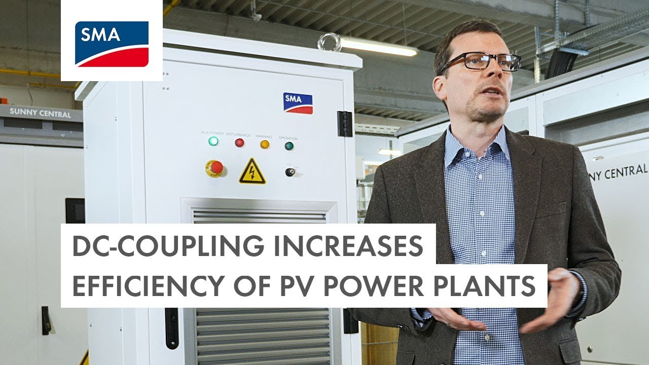 DC-coupling increases efficiency of PV power plants