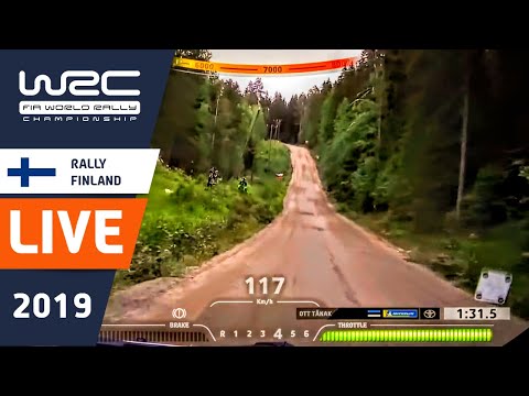 WRC Rally Finland 2019 SHAKEDOWN LIVE. The WRC live stream from WRC+ ALL LIVE