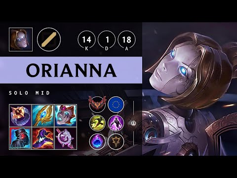 Orianna Mid vs Taliyah - EUW Grandmaster Patch 25.05