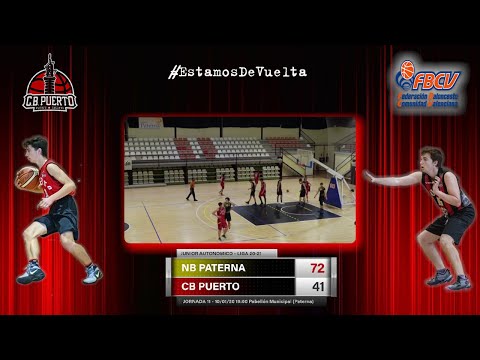 Videoresumen Nb Paterna - Junior Cb Puerto Sagunto (LIGA 20-21)
