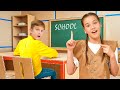 Karton Schul Abenteuer Für Kinder