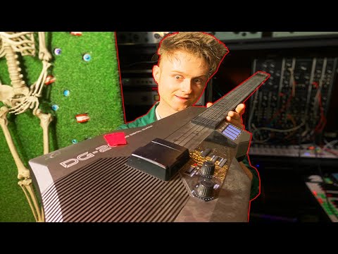 Guitar Synthesizer From The 80's Perfect For Controlling Analog Synths