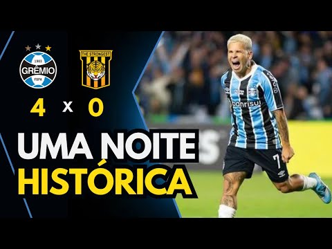 HISTÓRICO POR 4 MOTIVOS | Vivos na Libertadores | GRÊMIO 4 x 0 THE STRONGEST
