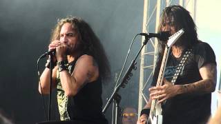 Death Angel - Buried Alive (live @ Schollenpop 2015, Scheveningen 01.08.2015) 4/6