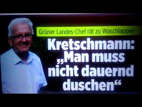 Entlarvt: W. Kretschmann (grüner Ministerpräsident): Neue Tipps vom "clever" Sparfuchs, oje. Satire