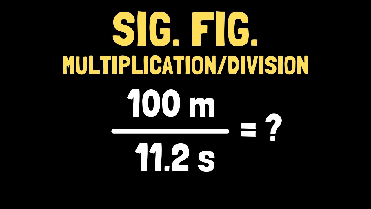Multiplying and dividing significant figures | Science Toolkit | Khan Academy