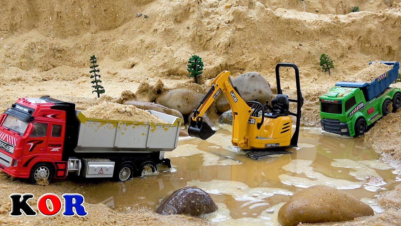 굴착기 덤프트럭 크레인 트럭 건설기계
