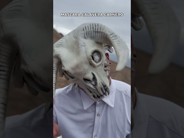 Vídeo relacionado con Chaks - Máscara de diablo con cuernos, máscara para Halloween y Carnaval