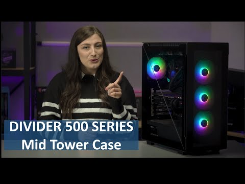Kompiuterio Korpusas - Thermaltake The Tower 500 Juodas video