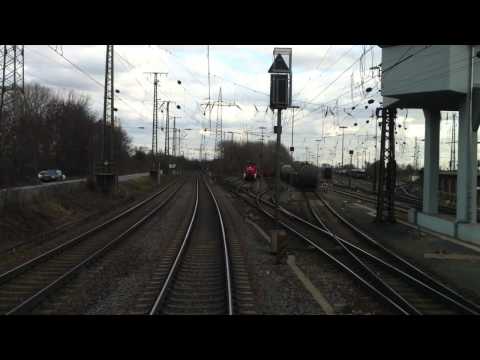 HD720cam - Führerstandsmitfahrt - Köln West - Südbrücke - Porz Wahnheide