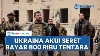 Zelensky Buka-bukaan soal Krisis Dana Perang, Akui Ukraina Tak Mampu Gaji 800 Ribu Tentara