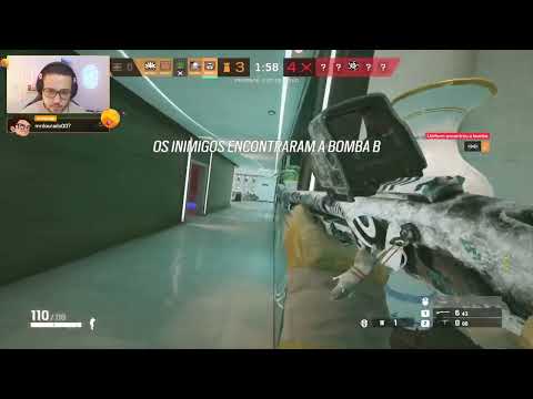 SÉRIO GC, Q TELINHA FOI ESSA KKKK ? CE TA DOIDO - MELHORES MOMENTOS RAINBOW SIX SIEGE