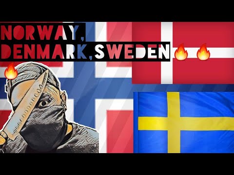 American Reacting To Norway ,Denmark,Swedish Rap( Edw!n,Abidaz,Flexi Aukan&ADAM- Noenting/Ingenting