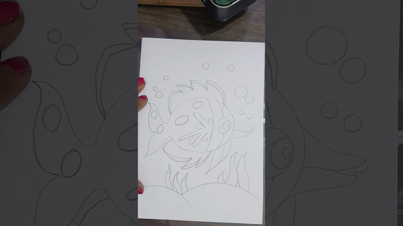 How To Draw Fish | Easy Fish Drawing | Fish Drawing For Kids |Step By Step Fish Drawing