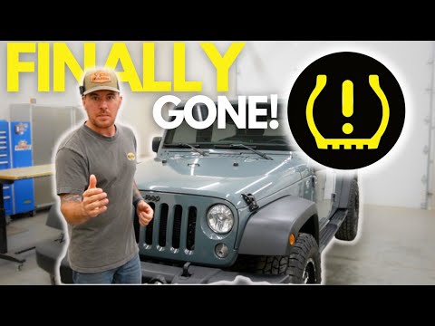How To Shut Off Your TPMS Light...Jeep JK