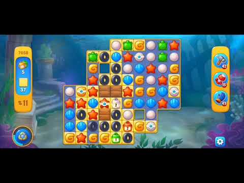 Fishdom 7058 Hard Level - NO 💣🧨💥