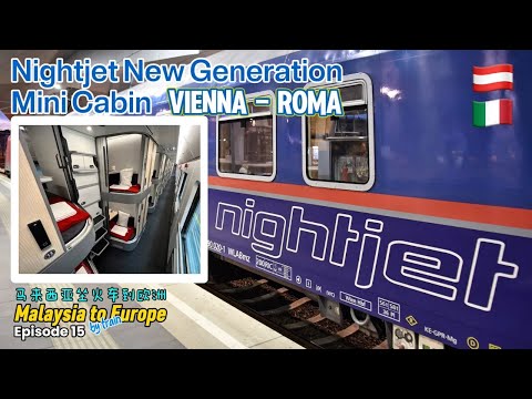 🚄Vienna to Roma Tiburtina by NightJet New Generation Sleeper Train