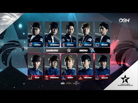 SSG vs SSB Game 1 Highlights - SAMSUNG GALAXY vs SBENU SONICBOOM - LCK Week 11 - SPRING 2016