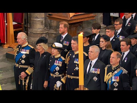 'The Last Post' - 'Reveille' - 'God Save The King' (HD) | Queen Elizabeth II's State Funeral Service