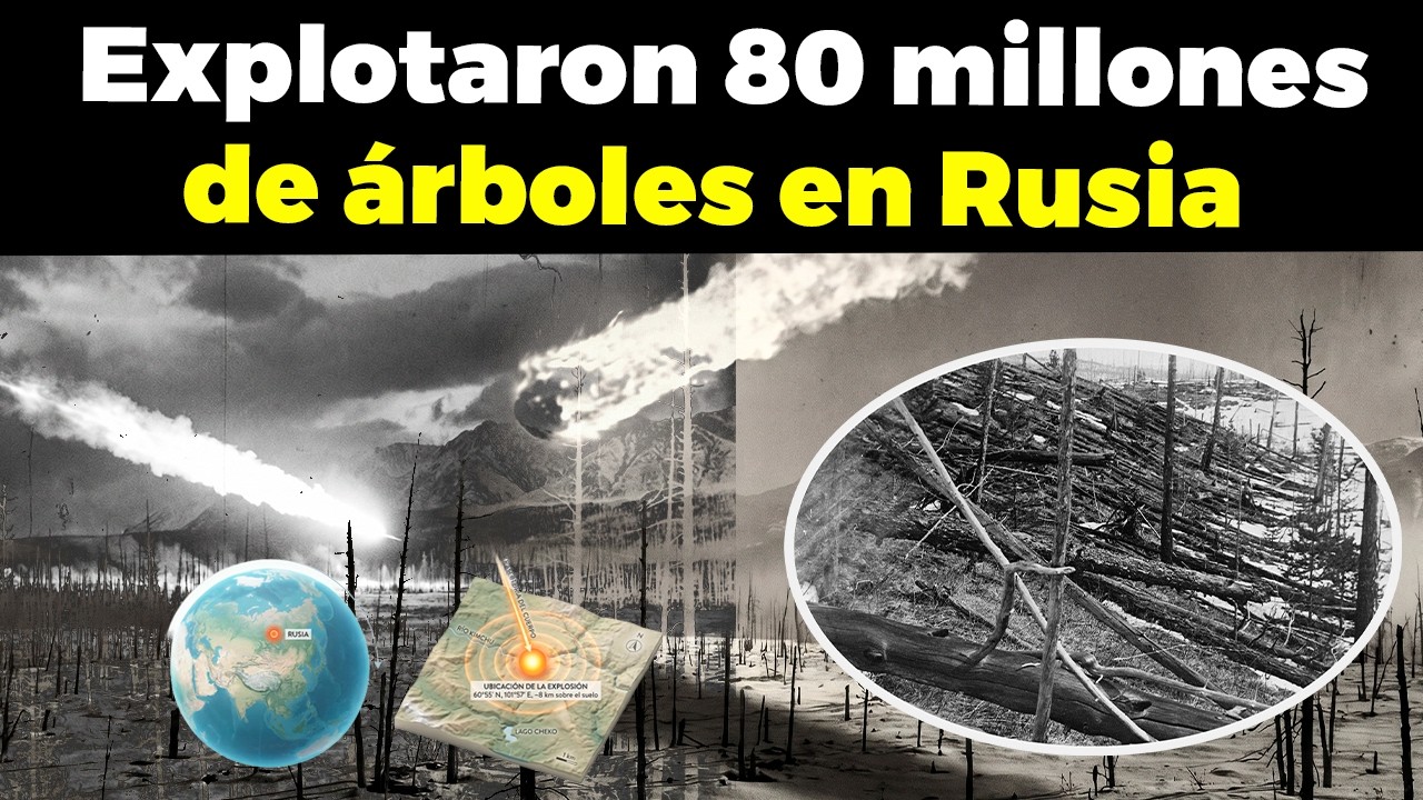 TUNGUSKA: ¿por qué explotaron 80 millones de árboles en Rusia en 1908?