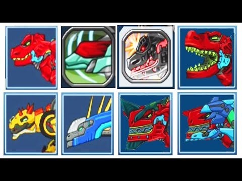 Terminator T-Rex - Stego Blade - Dino robot Dino Corps - Battlefield - Fighting game