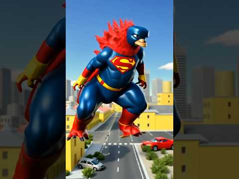 The Best Laugh! Superman vs Godzilla  Funny Animation Showdown! #shorts