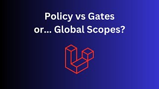 Laravel Permission Check: Controller, Policy or Global Scope?